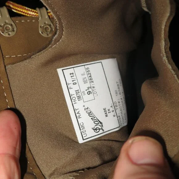 danner mens usmc rat boots 9.5 - Picture 2 of 4